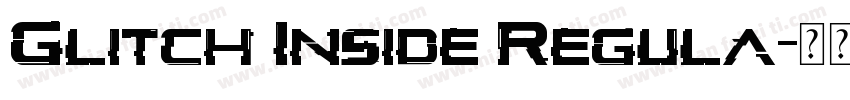 Glitch Inside Regula字体转换